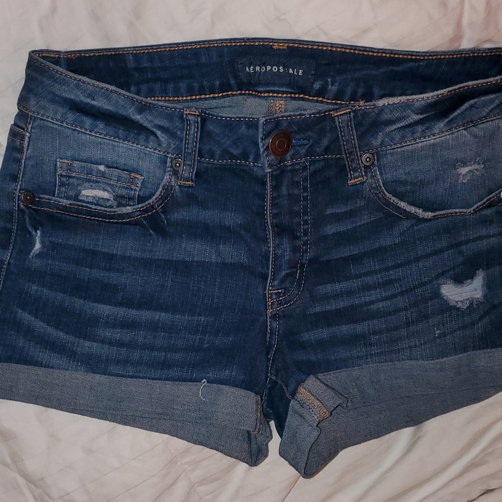 Aéropostale Shorty Denim Shorts sz 4